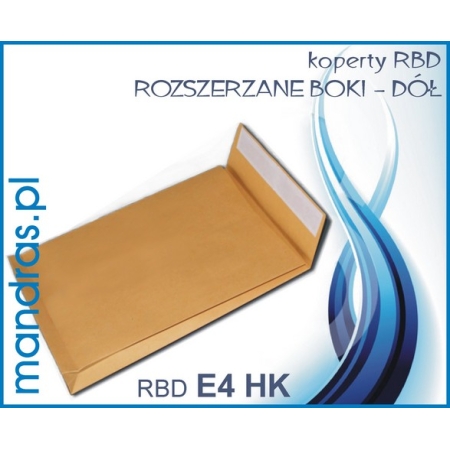 Koperty rozszerzane RBD E4 HK (250szt.)